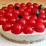 recette Cheesecake au pesto et tomates cerises au thermomix