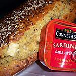 Cake : recette ***Mon cake aux petites graines et à la sardine***