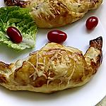 recette croissant feuilleté au jambon fumé