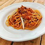 recette Spaghetti au ragoût à la tomate, mozzarella (recette de Cyril Lignac)