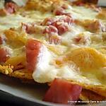 recette Nachos jambon-fromage