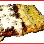 Crème fraîche : recette Pizza bi-goût : 4 fromages et viande hâchée