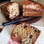 recette Banana bread & concassé de chocolat