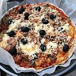 recette Pizza maison au thon