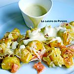 recette Gratin de gnocchi au saumon fumé et asperges