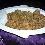 recette Tajine d'agneau aux olives