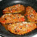 recette Aubergine farcie de Cyril Lignac
