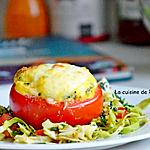 recette Tomate farcie de chef club, végétarien