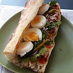 recette Sandwich type tunisien sur le pouce