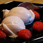 recette Glace à la Fraise avec Monsieur Cuisine