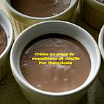 recette Crème au sirop de coquelicots et à la vanille