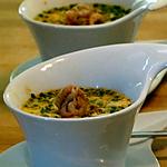 recette Flans de Chicons aux Crevettes Grises