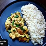 recette Poulet biryani à ma façon  (un plat en 15 minutes !..)