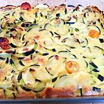 recette Flan de courgettes au chèvre et à la menthe