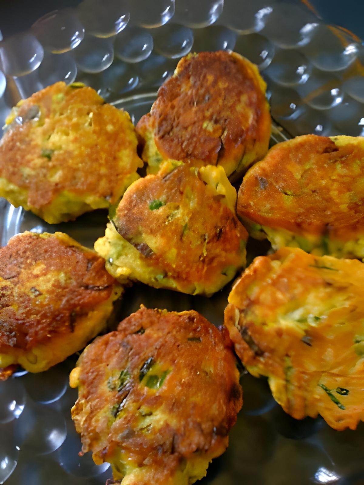 recette GALETTES DE COURGETTE