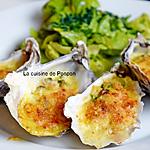 recette Huîtres gratinées