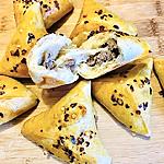 recette fatayer à la viande hachée et fromage cheddar