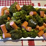 recette Brocolis aux snacks cookéo.