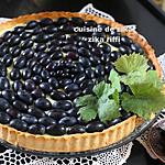 recette TARTE AUX RAISINS NOIRS MUSCATS ET CRÈME MOUSSELINE