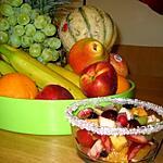 myrtilles : recette Salade d'été ( fruits frais )