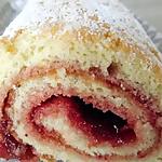 recette Roulé à la confiture de fraises (Recette Tupperware)