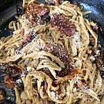 recette Haricots beurre chorizo et tomates séchées