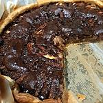 recette Tarte gourmande poire pomme chocolat