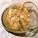 recette Crumble de bananes rôties au gingembre