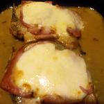 recette Cotes de veau au jambon a l os et mozzarella