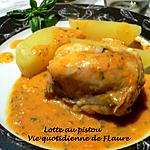 recette Lotte au pistou