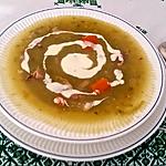 recette Soupe aux pois