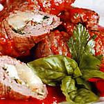 ROTI DE BOEUF FARCI FACON SICILIENNE qu'on appelle  BRUCIOLO ou BRACIOLO selon les régions