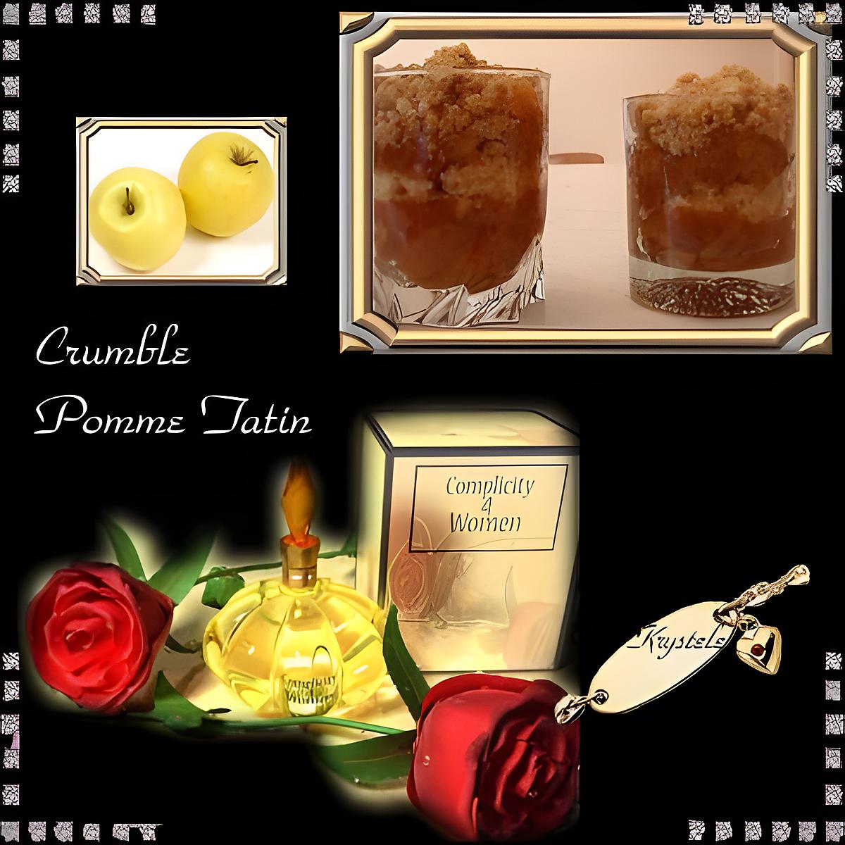 recette Crumble pommes/tatin