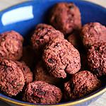 recette Boulettes Haricots/Betteraves rouge