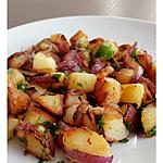 recette Pommes de terre sautées à la graisse de foie gras