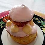 recette Religieuses roses à la crème de thon