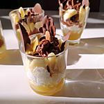 recette Iles flottantes pomme chocolat