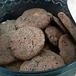 recette Biscuits sec au chocolat ( Antigaspi )