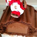 recette Bûche chocolat cœur crémeux carambar