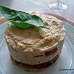 recette Tiramisu au parmesan et tomates séchées
