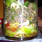 recette salade aux fois de volailles