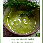 recette Sauce à associer avec le saumon gravlax