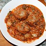 recette Boulettes de Bœuf à la sauce piquante