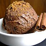 recette GLACE AU CHOCOLAT NOIR ET AUX EPICES ... CANNELLE, GINGEMBRE, MUSCADE