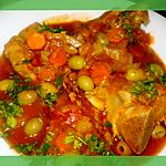 recette Cocotte de veau aux olives vertes
