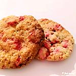 recette Cookies aux pralines roses