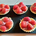 recette tartelette curd de fraise