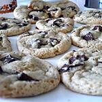 recette Vrais cookies américains moelleux aux pépites de chocolat