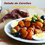 recette Sennarya tochi- Salade de carottes à la charmoula