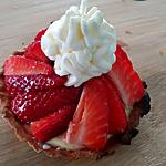 recette Tartelettes aux fraises et crème pâtissière